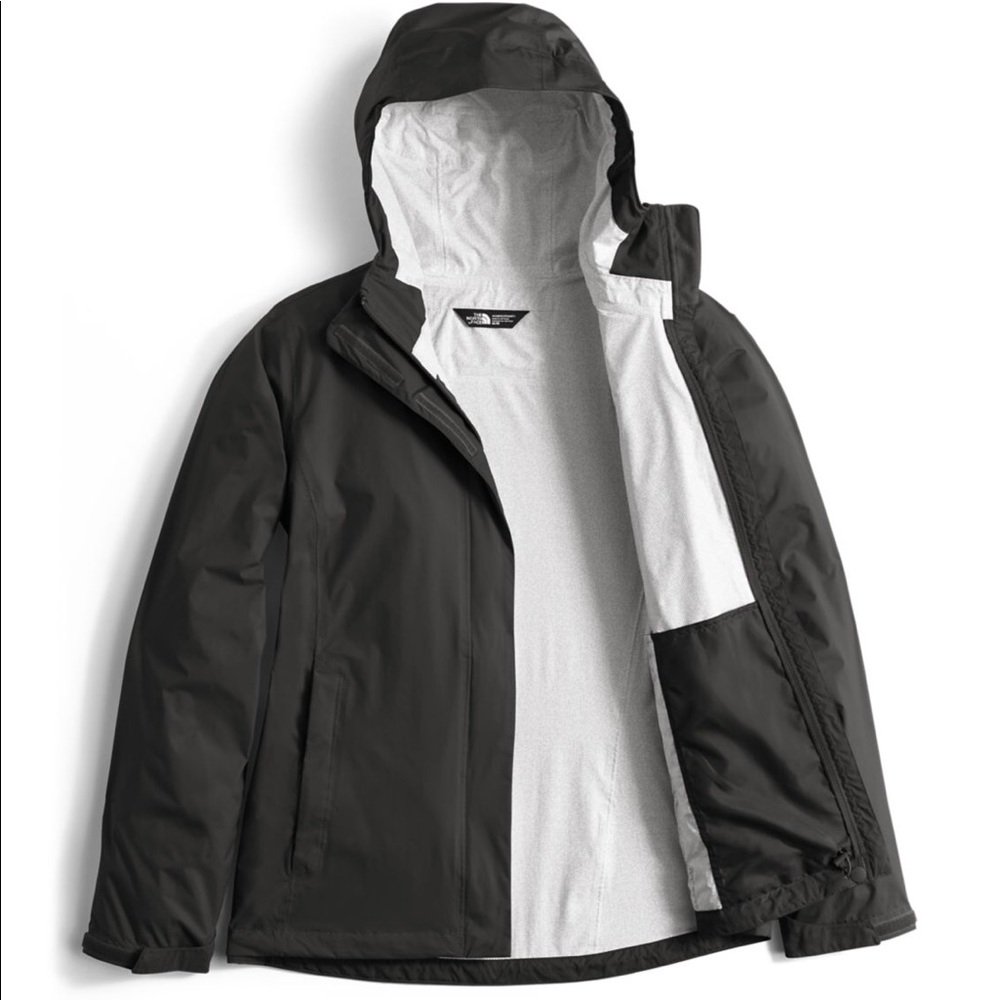 north face rain jacket